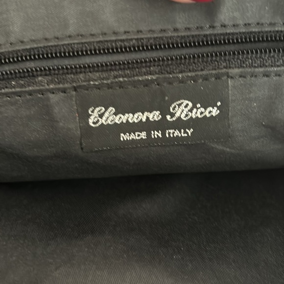 Eleonara Ricci Leather Handbag / Purse • MADE In ITALY • - Picture 7 of 7
